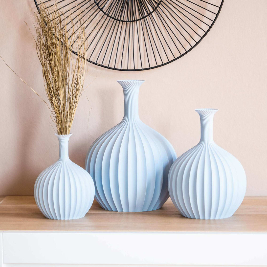 Vase Azur pour fleurs séchées et stabilisées Vases Filament