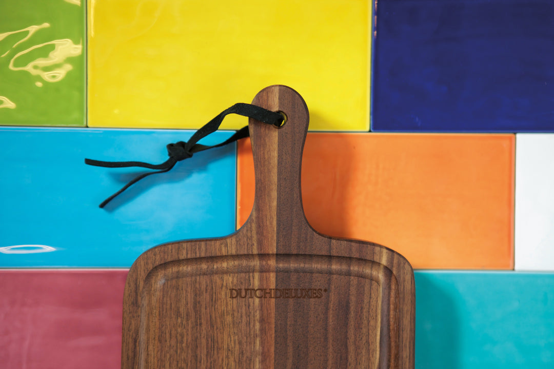 Planche BBQ XL Slim Fit - Noyer huilé Billots et planches Dutchdeluxes