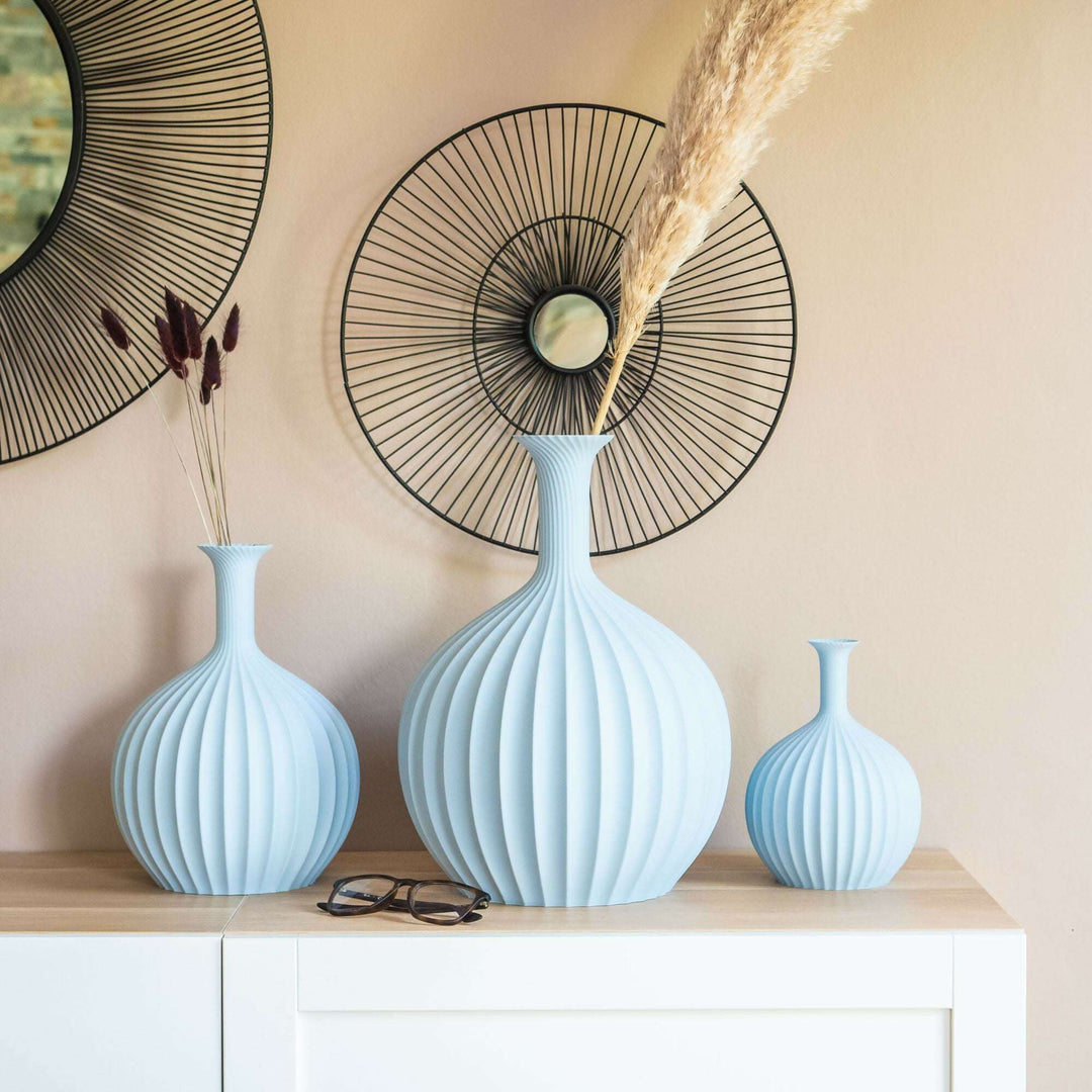 Vase Azur pour fleurs séchées et stabilisées Vases Filament