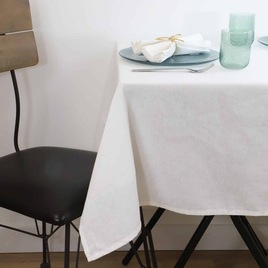 Lot de 6 serviettes de table coton et lin METIS - Made in France Serviettes de table Linandelle