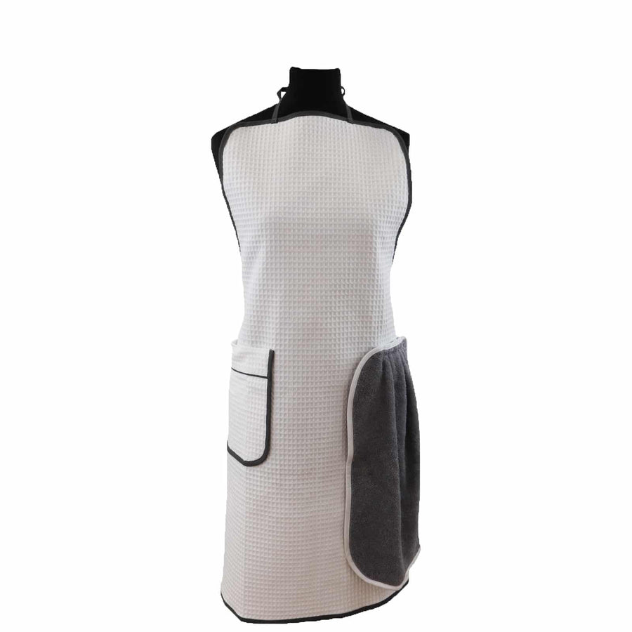 Tablier 100% coton nid d'abeille 250 g/m² PRATIQUE - Made in France Tabliers Linandelle