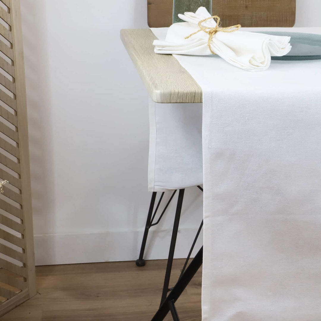 Lot de 6 serviettes de table coton et lin METIS - Made in France Serviettes de table Linandelle
