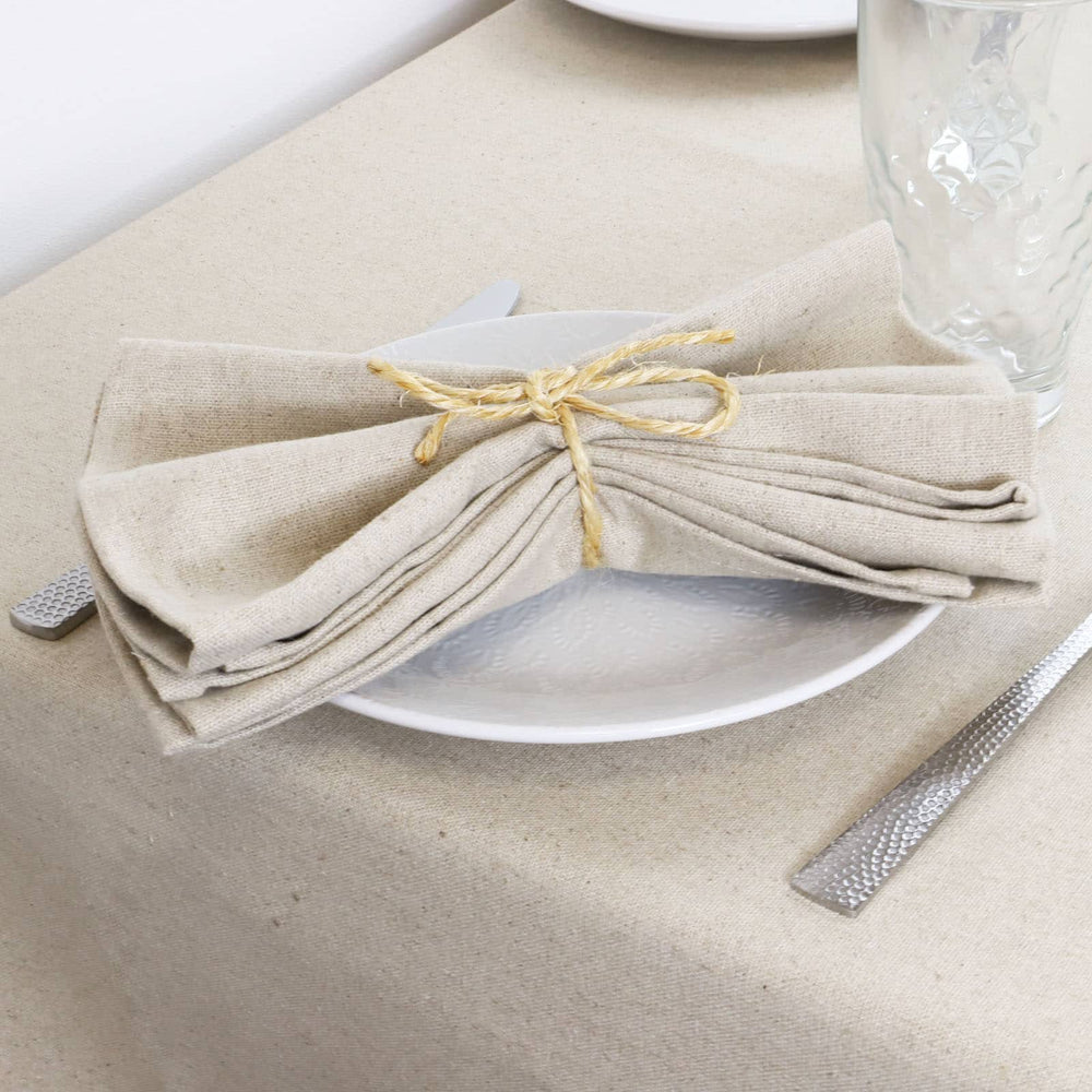 Nappe 100% lin naturel LINELLE - Made in France Nappes Linandelle